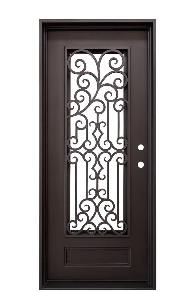 Rustic Iron Door