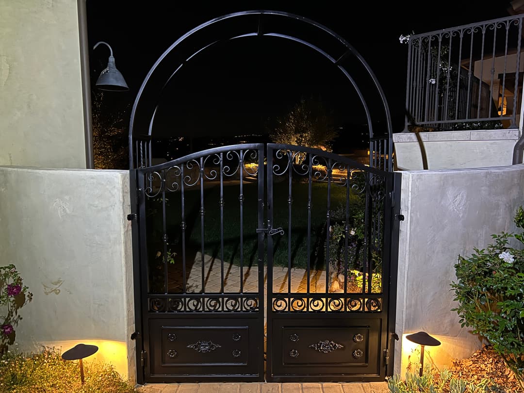 Custom Iron Gate